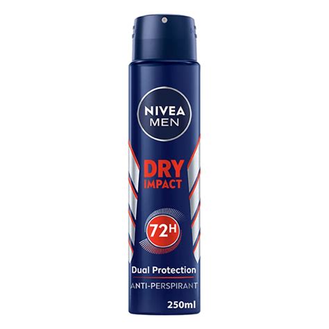 nivea men dry impact 72h